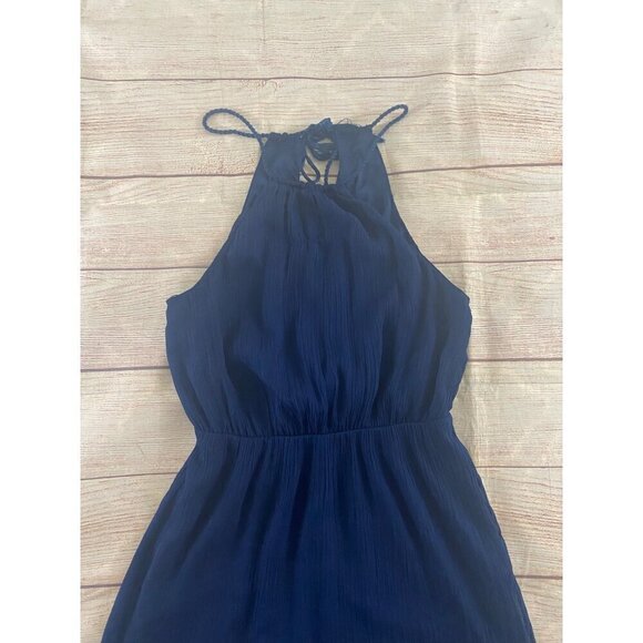 Zara Trafuluc Women's Blue Braided Neck Dress - Small - Picture 4 of 12